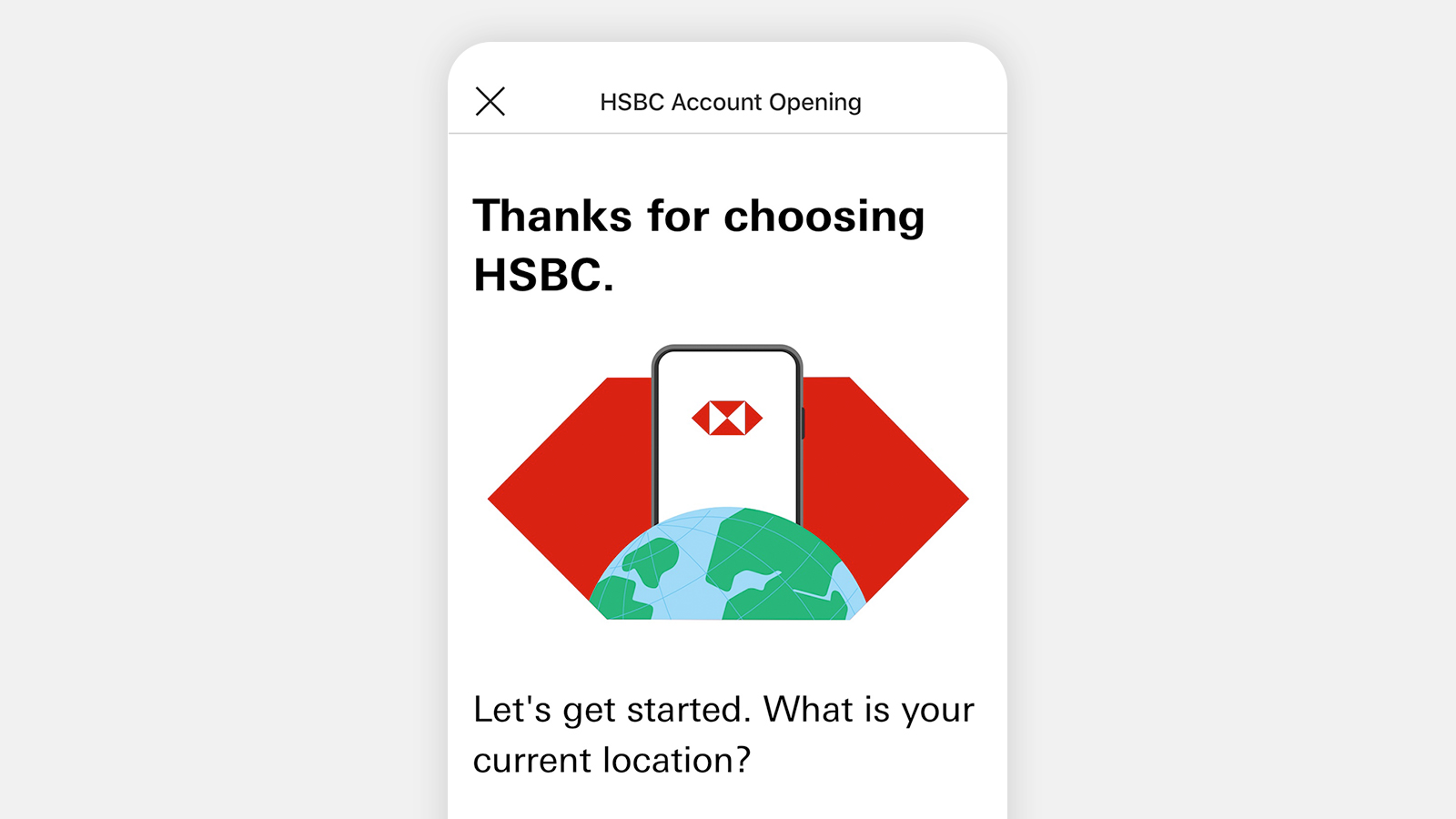 Open HSBC account opening
