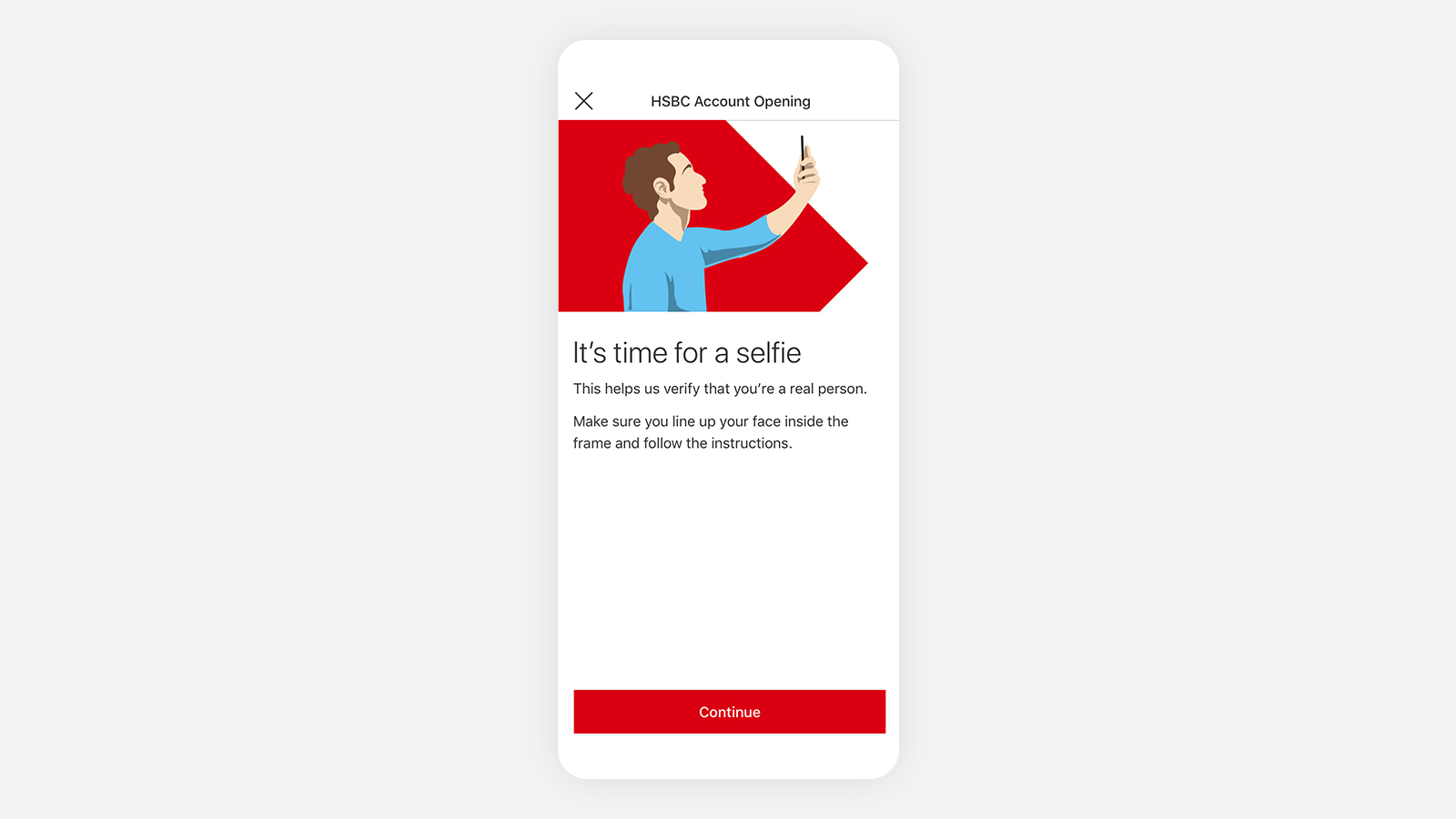 New customer open account step 3